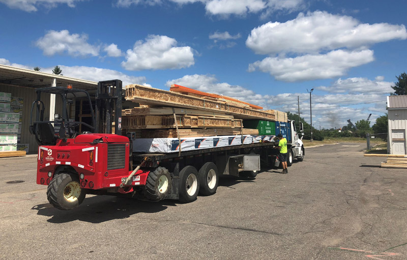 Zeeland Lumber Delivery Truck