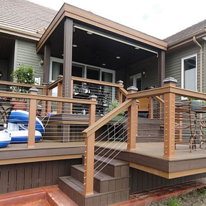 backyard deck