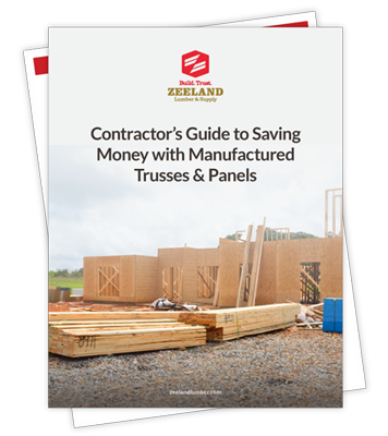 Contractors Guide to Saving Money with Manufactured Trusses